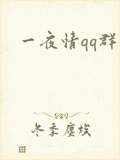一夜情qq群
