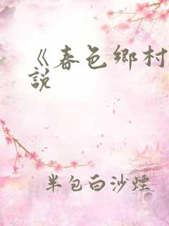 《春色乡村》小说