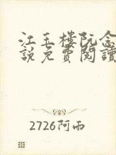 江玉楼阮念笙小说免费阅读