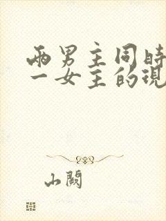 两男主同时拥有一女主的现言