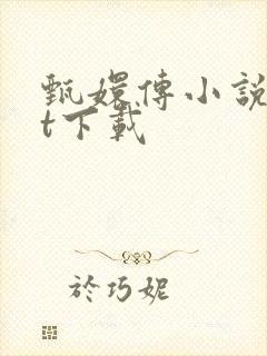 甄嬛传小说txt下载