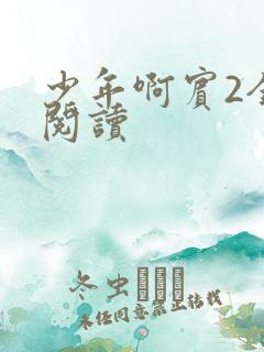 少年啊宾2全文阅读