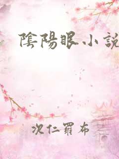阴阳眼小说