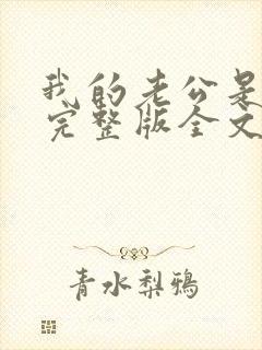 我的老公是冥王完整版全文免费阅读