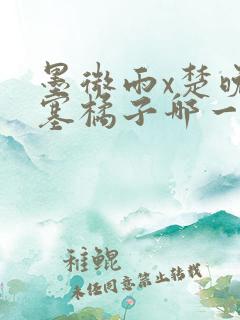 墨微雨x楚晚宁塞橘子哪一章