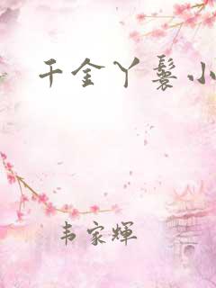 千金丫鬟小说