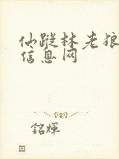 仙踪林老狼贰佰信息网