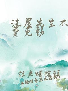 洗屋先生不打马费克动