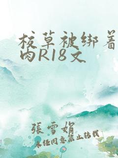 校草被绑着玩纯肉R18文