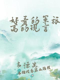好看的军旅肉质高的现言