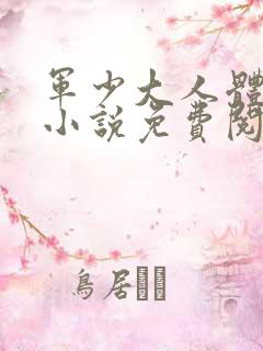 军少大人体力好小说免费阅读