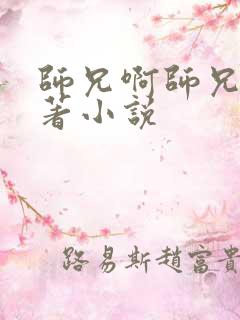 师兄啊师兄的原著小说