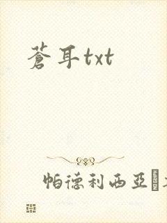 苍耳txt