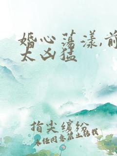 婚心荡漾,前夫太凶猛