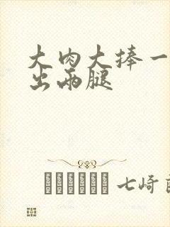 大肉大捧一进一出两腿