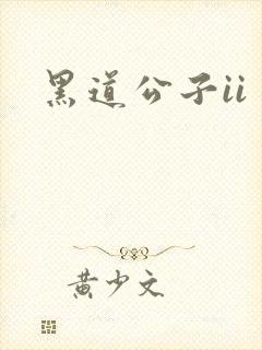 黑道公子ii