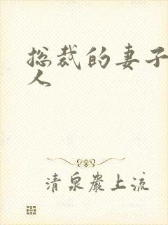 总裁的妻子太诱人