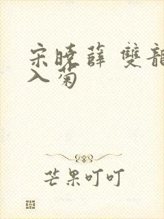 宋晓薛 双龙齐入菊