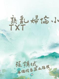熟乱妇伦小说网TXT