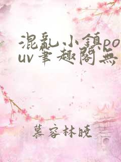 混乱小镇popuv笔趣阁无广告