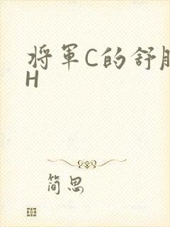 将军C的舒服么H