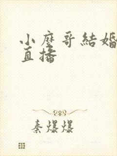 小么哥结婚视频直播