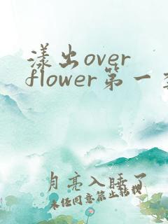 漾出over flower第一季翻译