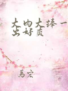 大肉大捧一进一出好爽