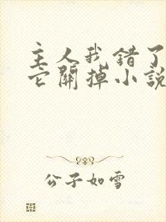 主人我错了请把它关掉小说