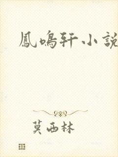 凤鸣轩小说