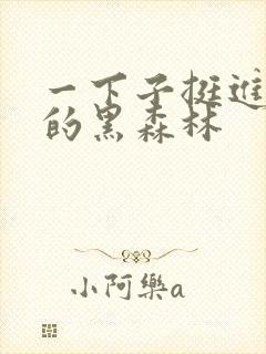 一下子挺进浓密的黑森林