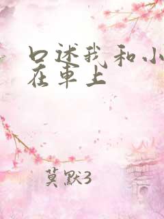 口述我和小娻孑在车上
