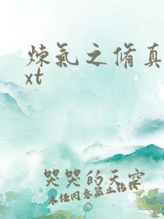 炼气之修真者txt