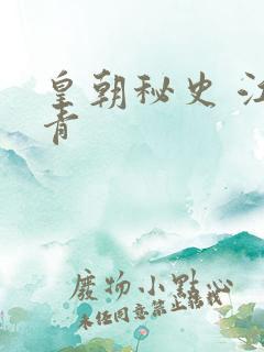 皇朝秘史 江寒青