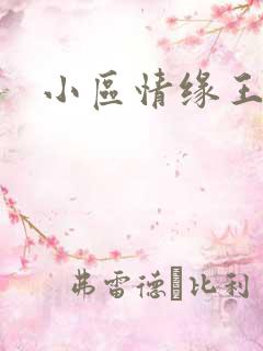 小区情缘王丽萍