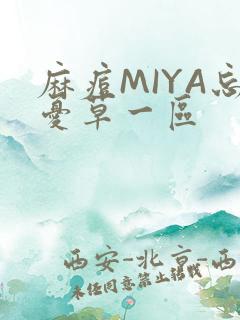 麻痘MIYA忘忧草一区