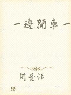 一边开车一边做