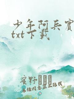 少年阿兵宾小说txt下载