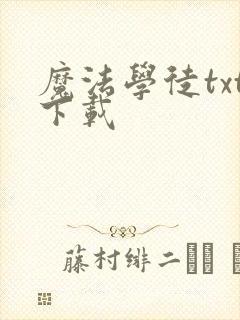 魔法学徒txt下载