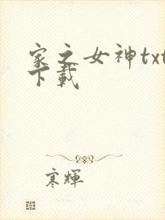 家之女神txt下载