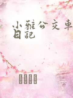 小雅公交车玩具日记