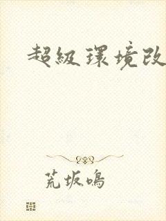 超级环境改造仪