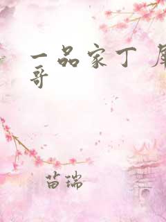 一品家丁 犀利哥