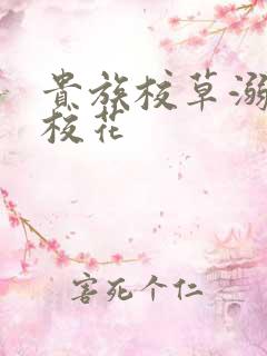 贵族校草溺爱拽校花