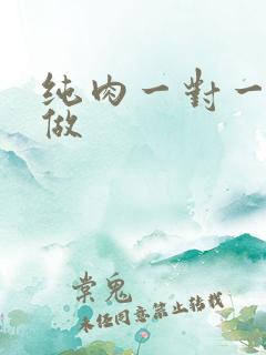 纯肉一对一到处做