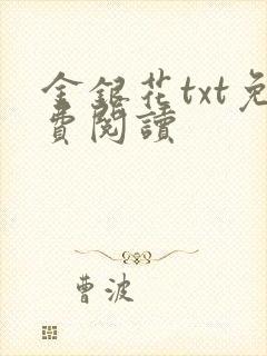 金银花txt免费阅读