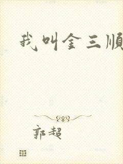 我叫金三顺下载