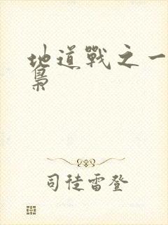 地道战之一代功枭