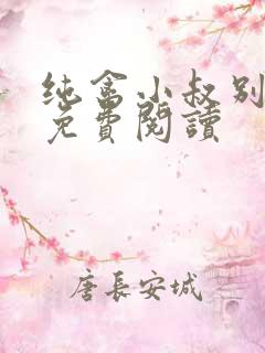 纯禽小叔别太猛免费阅读