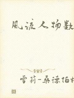 风流人物数当代